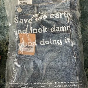 Reformation 28 Liza High Rise Straight Ling Jeans